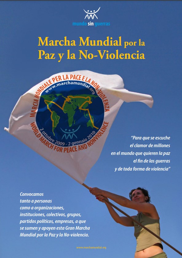 TONY ROBINSON: «MI MARCHA MUNDIAL POR LA PAZ Y LA NO VIOLENCIA»