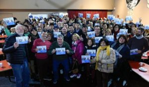 Videos: Amplia reunión con MARCOS CLERI para pensar cómo transmitir esta esperanza #AlbertoFernandezPresidente