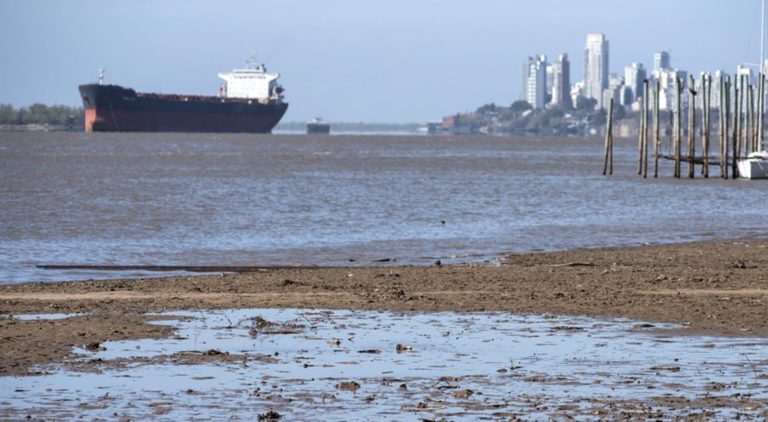 En plena cosecha gruesa, vuelve a preocupar la bajante del río Paraná