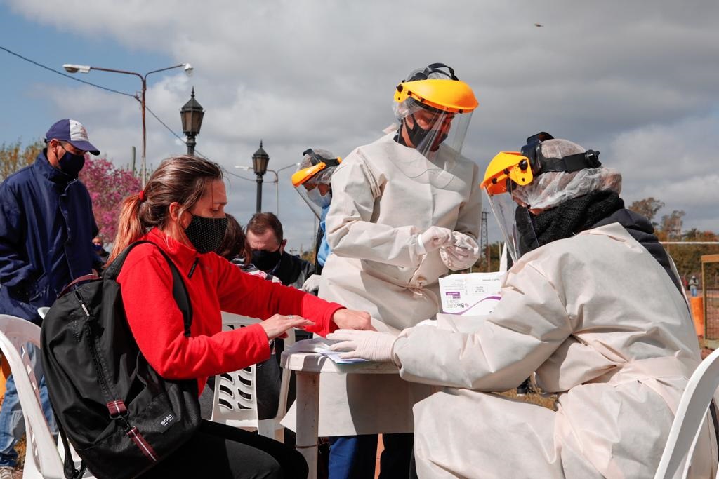 En un día, la Municipalidad de San Lorenzo realizó más de 170 testeos de Covid-19