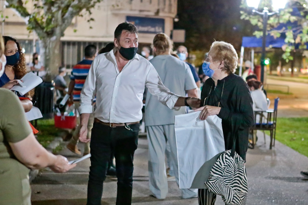 La Municipalidad de San Lorenzo despleg&oacute; un operativo masivo de testeos nocturno