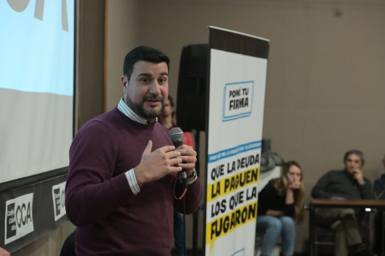 Marcos Cleri: «Porque acompañamos a Cristina vamos a ir por un sendero justicialista»