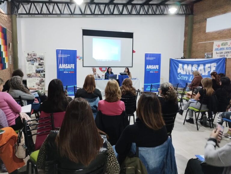 AMSAFE San Lorenzo informa: Formación, Jubilaciones, Caravana, Talleres, Feria del Libro