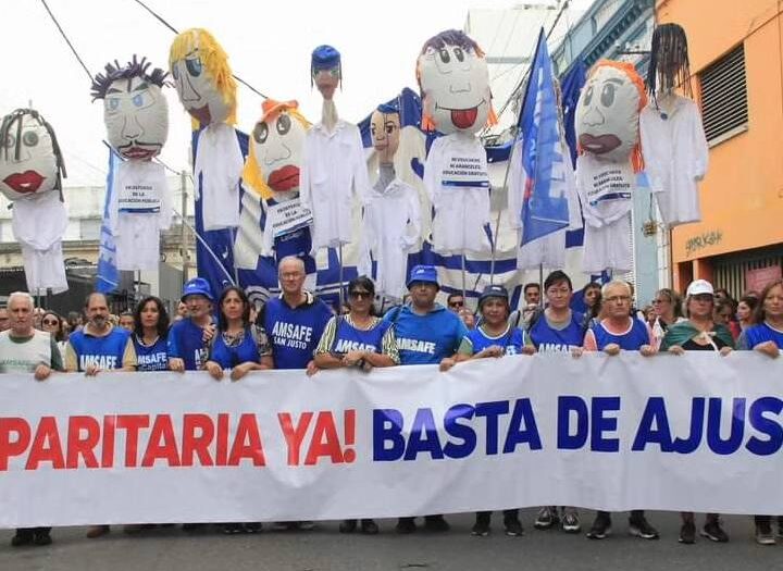 AMSAFE y SADOP al paro Jueves 7 y Viernes 8 en toda la provincia