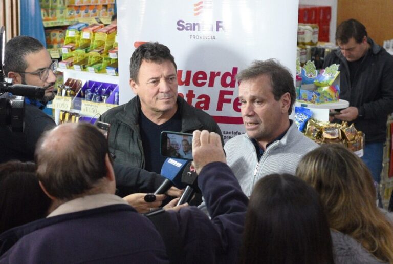 Presentaron en San Lorenzo el programa Acuerdo Santa Fe, con precios de referencia en 45 productos de consumo masivo